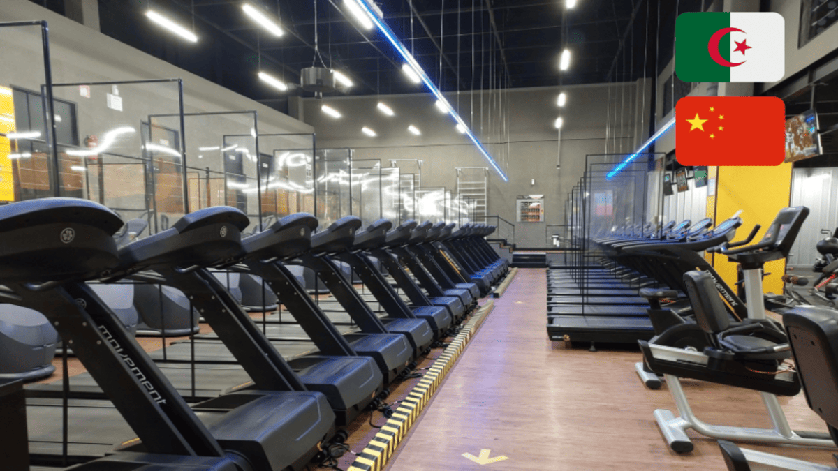 Une salle de sport algérienne découverte à Shanghai